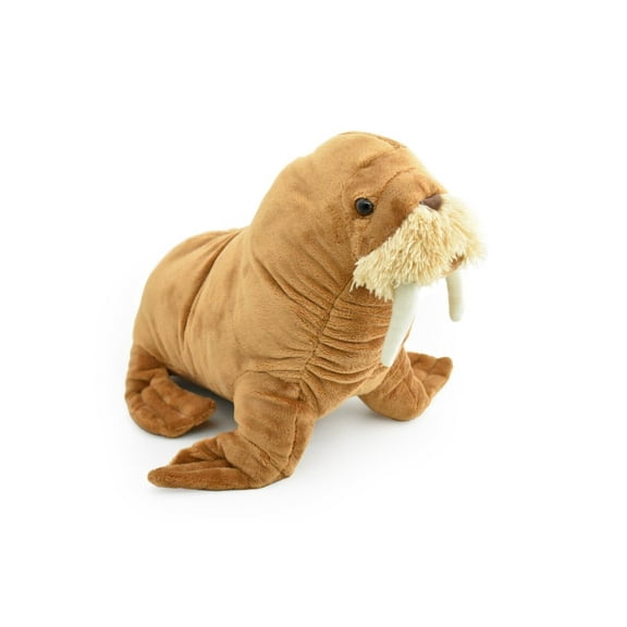 Walrus, Realistic, Stuffed, Soft, Toy, Educational, Kids, Gift, Plush Animal 16" F893 B10