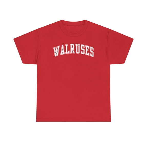Walrus Shirt Gifts Tshirt Crew Neck Short Sleeve