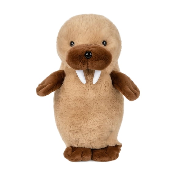 Walrus Stuffed Animal, Soft Realistic Plush Toy, 1 Piece Comforting Plushie for Kids, Cuddly Sleeping Companion Pillow Ideal Gift for Children Birthday Holiday Home Decoration