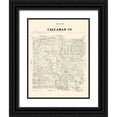 thumbnail image 1 of Walsh 12x14 Black Ornate Wood Framed with Double Matting Museum Art Print Titled - Callahan County Texas - Walsh 1879, 1 of 4