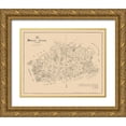 thumbnail image 1 of Walsh 14x12 Gold Ornate Wood Framed with Double Matting Museum Art Print Titled - Madison County Texas - Walsh 1879, 1 of 4