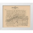 thumbnail image 1 of Walsh 14x12 White Modern Wood Framed Museum Art Print Titled - Menard County Texas - Walsh 1879, 1 of 4