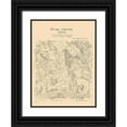 thumbnail image 1 of Walsh 14x18 Black Ornate Wood Framed with Double Matting Museum Art Print Titled - Wise County Texas - Walsh 1879, 1 of 4