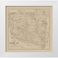 thumbnail image 1 of Walsh 15x15 White Modern Wood Framed Museum Art Print Titled - Wood County Texas- Walsh 1879, 1 of 4