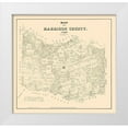 thumbnail image 1 of Walsh 16x15 White Modern Wood Framed Museum Art Print Titled - Harrison County Texas - Walsh 1879, 1 of 4
