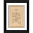 thumbnail image 1 of Walsh 17x24 Black Ornate Wood Framed with Double Matting Museum Art Print Titled - Titus County Texas - Walsh 1880, 1 of 4