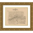 thumbnail image 1 of Walsh 18x15 Gold Ornate Wood Framed with Double Matting Museum Art Print Titled - Menard County Texas - Walsh 1879, 1 of 4