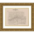 thumbnail image 1 of Walsh 18x15 Gold Ornate Wood Framed with Double Matting Museum Art Print Titled - Menard County Texas - Walsh 1879, 1 of 4