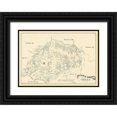thumbnail image 1 of Walsh 24x18 Black Ornate Wood Framed with Double Matting Museum Art Print Titled - Refugio County Texas - Walsh 1879, 1 of 4