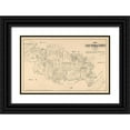 thumbnail image 1 of Walsh 32x22 Black Ornate Wood Framed with Double Matting Museum Art Print Titled - San Patricio County Texas - Walsh 1879, 1 of 4