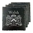 thumbnail image 1 of Walsh Irish Coat of Arms Slate Coasters - Set of 4, 1 of 1