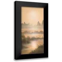 Walsh, Peter 9x14 Black Modern Framed Museum Art Print Titled - MORNING MIST