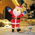 thumbnail image 1 of Walsunny 39" Christmas Santa Light Holiday Outdoor Decorations for Garden Lawn, 1 of 7