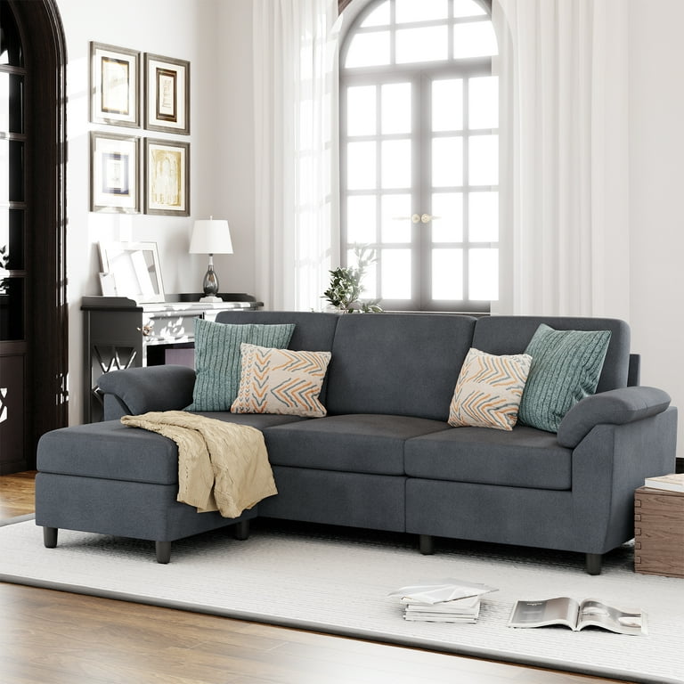 Walsunny 79 Convertible Sectional Sofa