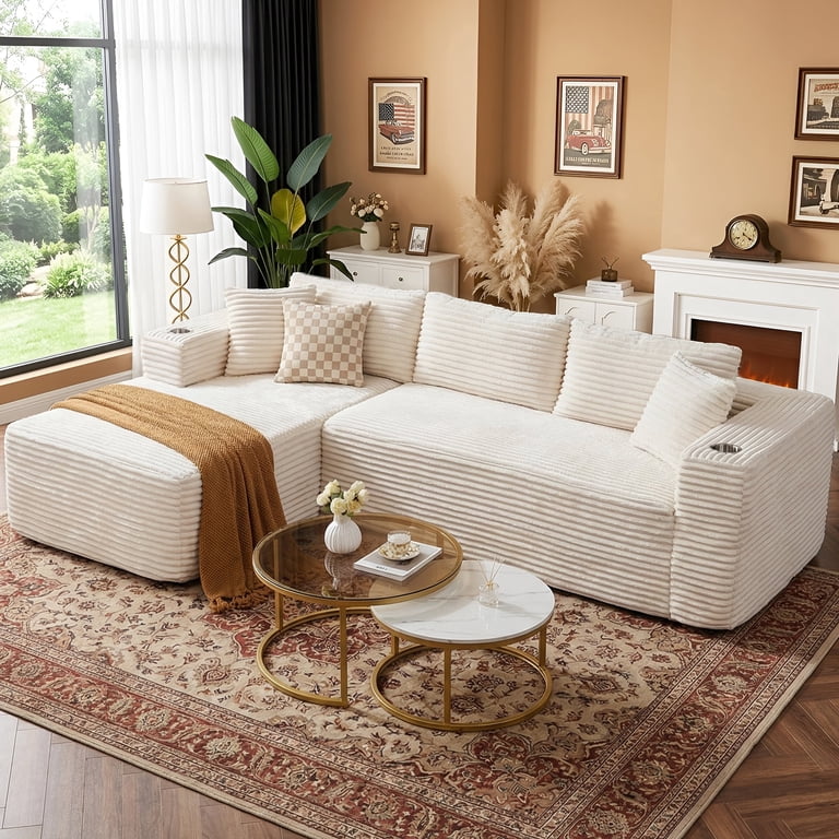 living room sectional couch covers with cup holders