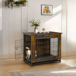 MidWest Single Door iCrate Metal Dog Crate, Includes Leak