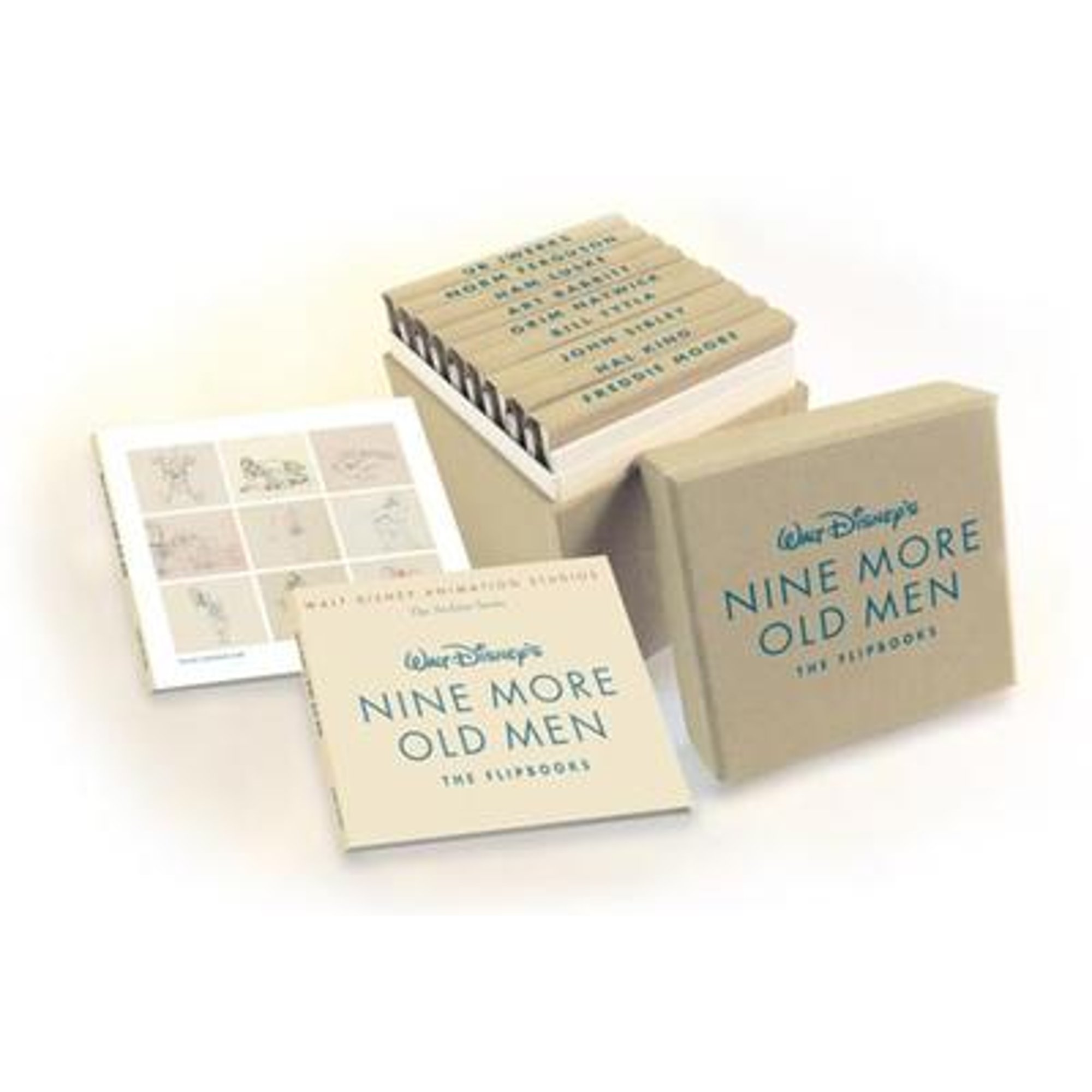 本 Walt Disney's Nine Old Men the Flipbooks