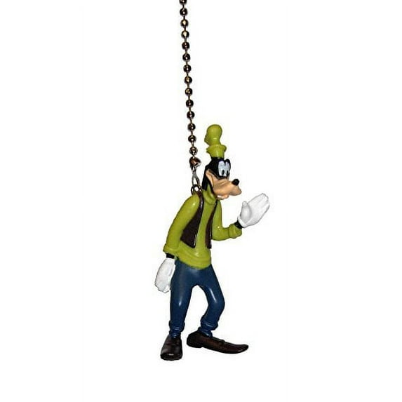 Walt Disney Classic Movie Assorted Characters Ceiling Fan Pull Light Chain (Goofy)
