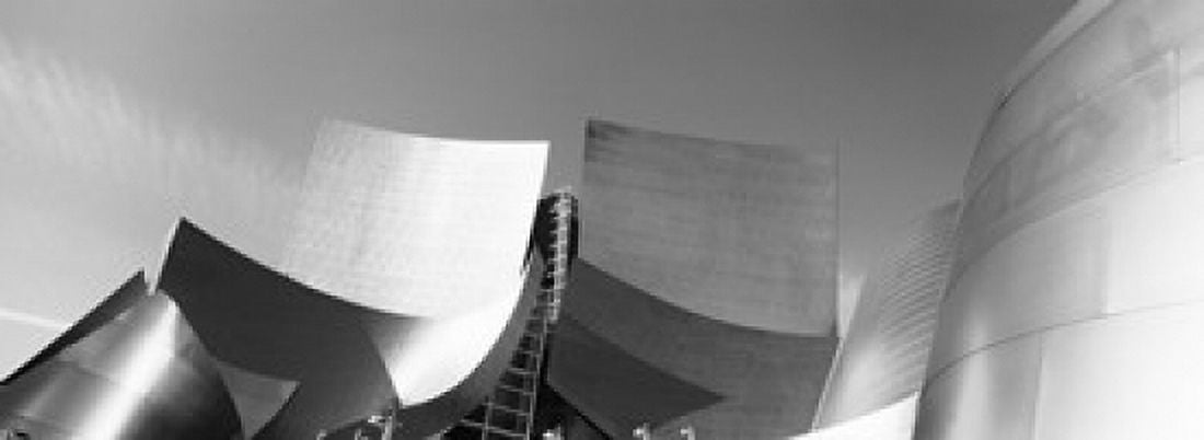 Walt Disney Concert Hall Los Angeles California USA Canvas Art - Panoramic Images (18 x 7)