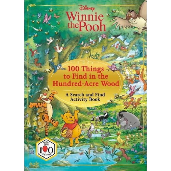 Walt Disney Disney Winnie The Pooh 100 Things to Find in the Hundred Acre Wood (Paperback)