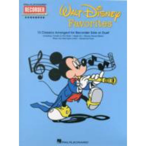 Pre-Owned Walt Disney Favorites: Hal Leonard Recorder Songbook Series (Paperback) 0793564824 9780793564828