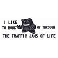 thumbnail image 1 of Walt Disney Inside Out Anger Wall Art Decal Quotes - I Like To Honk My Way Through The Traffic Jams Of Life | 8" x 20" Stick And Peel Pixar Animation Vinyl Adhesive Home Decoration Removable Sticker, 1 of 4