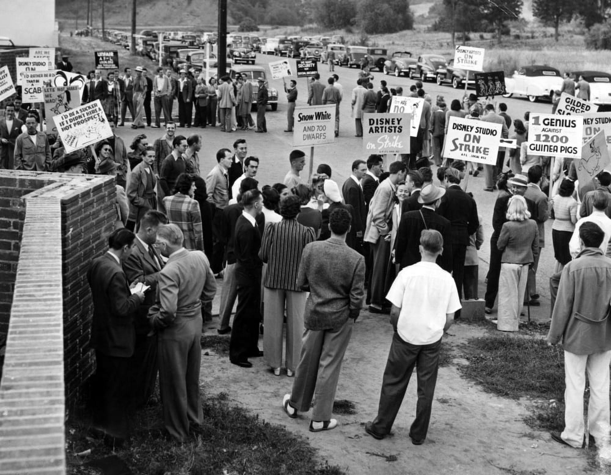 Walt Disney Studios Members Of The Afl Screen Cartoonists' Guild