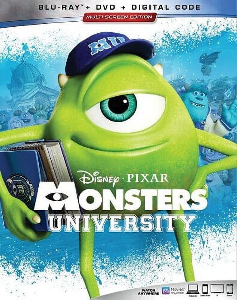 Monsters, Inc. [Includes Digital Copy] [Blu-ray/DVD] by John Goodman, Blu-ray