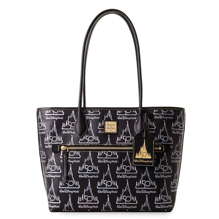 Walt Disney World 50th Anniversary Leather Dooney Bourke Tote Bag Walmart