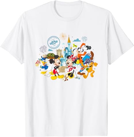 Coach X Disney Walt Disney World 50th Celebration Mickey 2024 Mouse Tshirt Tee XL