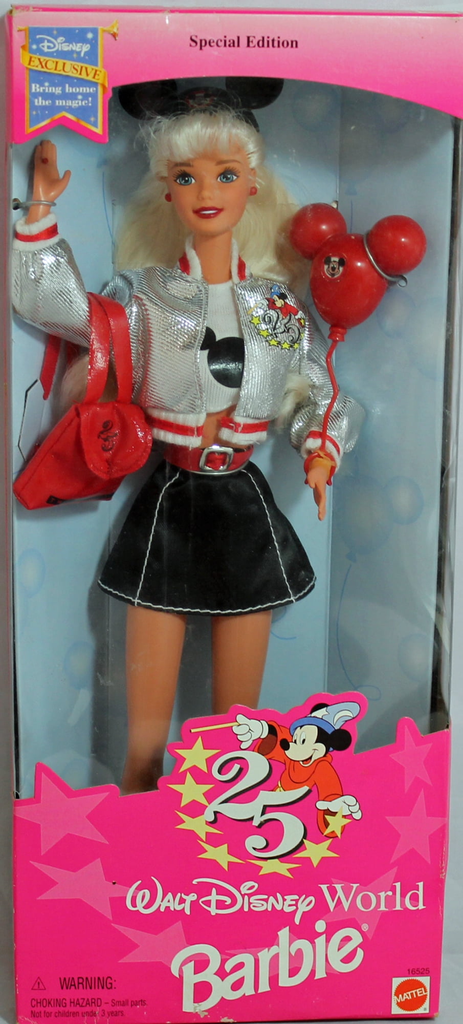 Walt Disney World Barbie Doll 25th Anniversary Special
