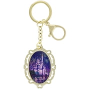Disney Parks Castle The Most Magical Place on Earth WDW Keychain Day Night