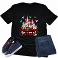 thumbnail image 1 of Walt Disney World Christmas Unisex Short Sleeve Shirt (Black-2X Large), 1 of 7