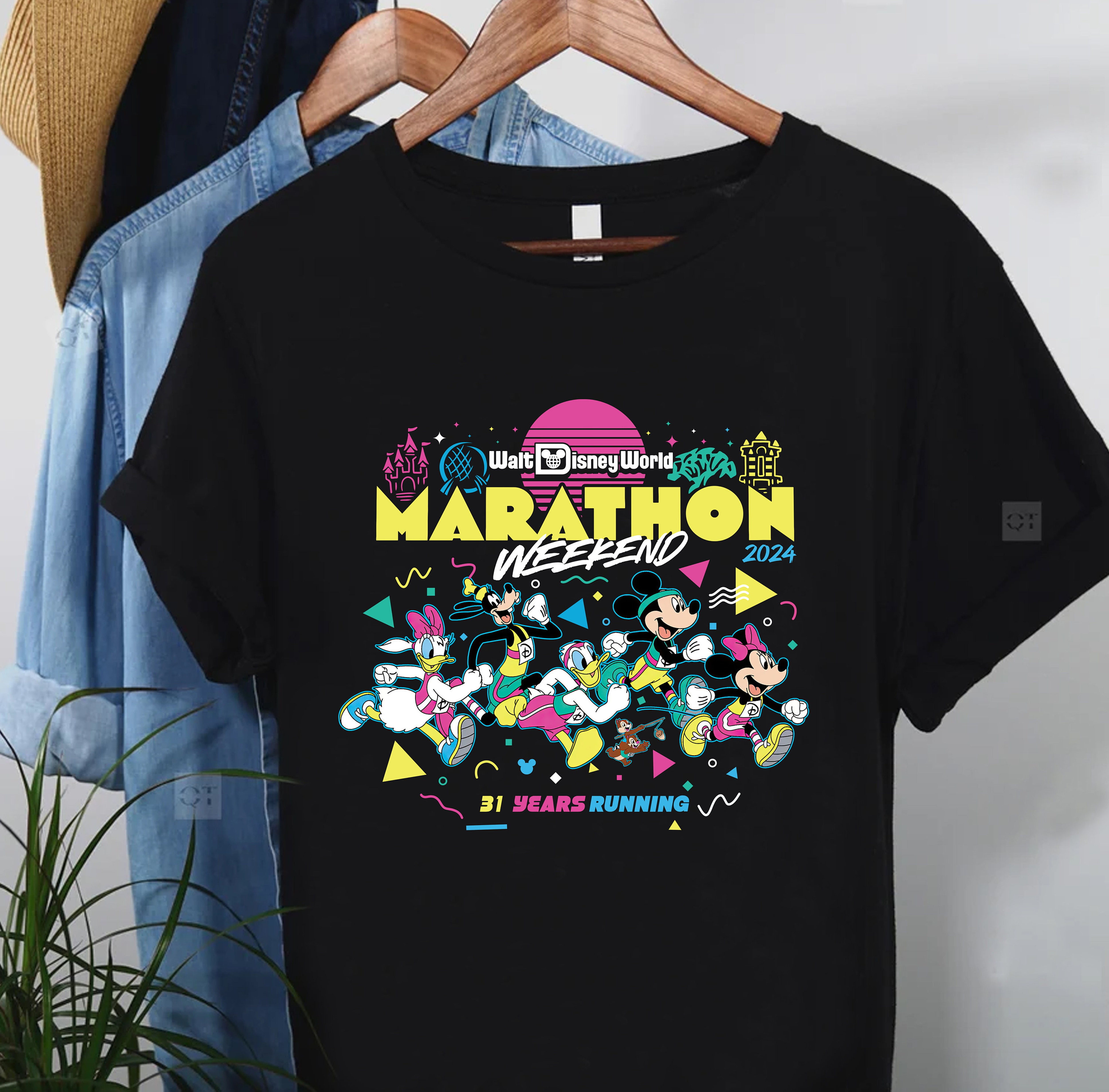 Walt Disney World Marathon Weekend 2024 31 Years Running Shirt