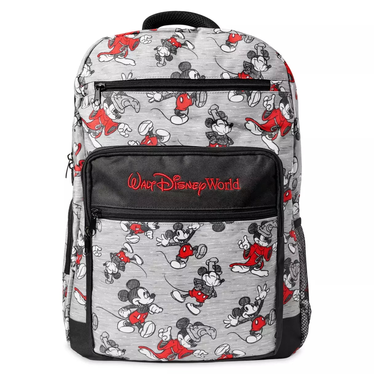 Walt Disney World Parks Mickey Mouse All Over Sketch Back Walt Disney World Parks Mickey Mouse All Over Sketch Back