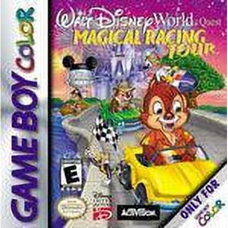 Restored Walt Disney World Quest: Magical Racing Tour - Nintendo Gameboy Color GBC (Refurbished)