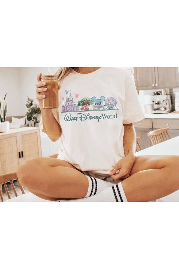 Walt Disney World Shirt Magic Kingdom Animal Kingdom Epcot Fantasyland Disney Parks Shirt Disney Trip Family Shirts, WDW