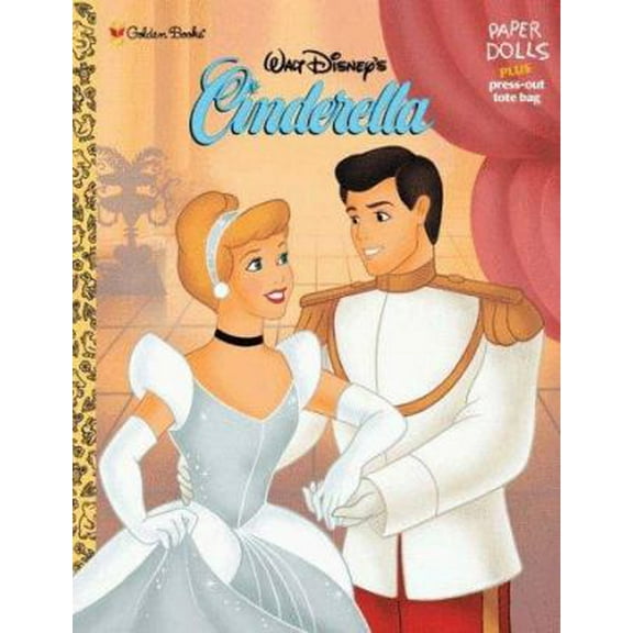 Pre-Owned Walt Disney's Cinderella: Paper Dolls Plus Pres-Out Tote Bag (Paperback) 0307020088