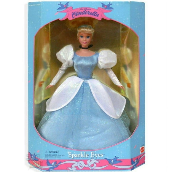 Walt Disney's Cinderella Sparkle Eyes Doll 1995 Mattel 14789