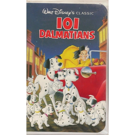 Walt Disney's Classic-101 Dalmatians VHS Tape