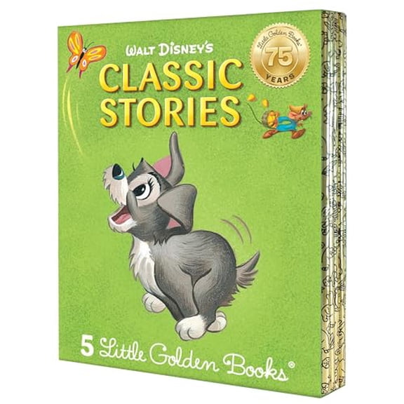 Pre-Owned Walt Disney's Classic Stories (Disney Classics): Walt Disney's Mickey Mouse and His Spaceship; Scamp; Cinderella's Friends; Little Man of Disneyland; (Hardcover) 0736438238 9780736438230