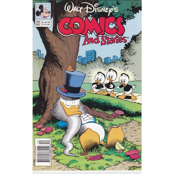 Walt Disney's Comics and Stories #554 (Newsstand) VF ; Disney Comic Book