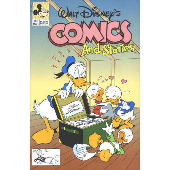 Walt Disney's Comics and Stories #581 VF ; Disney Comic Book