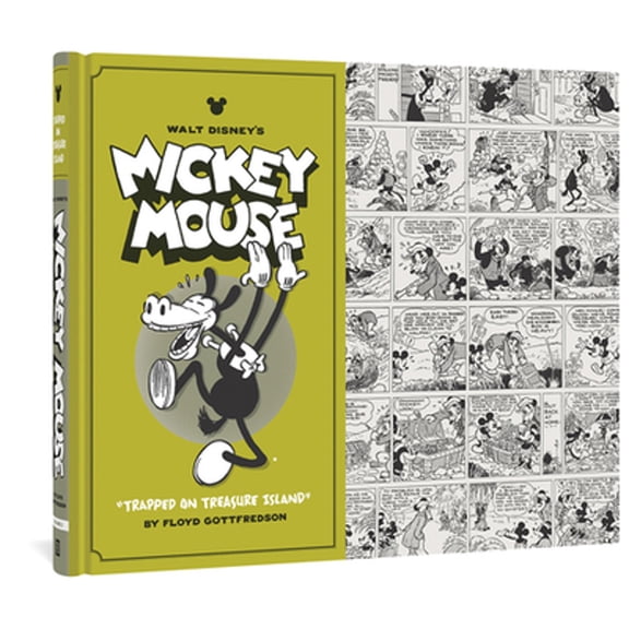 Pre-Owned Walt Disney's Mickey Mouse Trapped on Treasure Island: Volume 2 (Hardcover) 1606994956 9781606994955