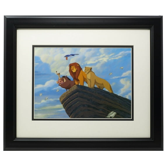 Walt Disney's The Lion King Framed Pride Rock 11x14 Photo