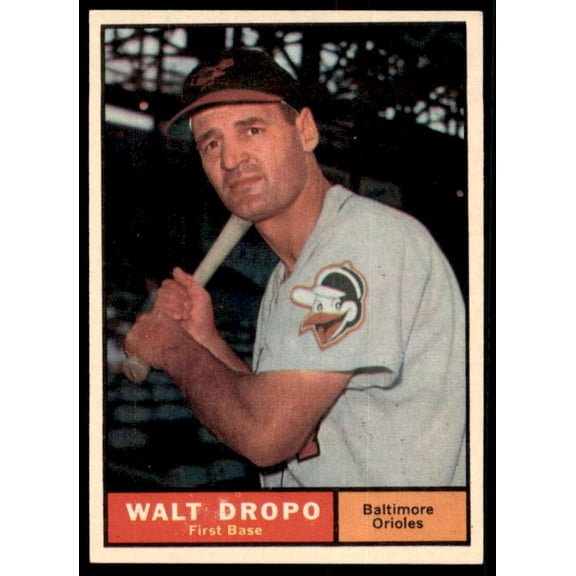 Walt Dropo Card 1961 Topps #489