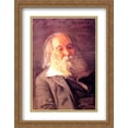 thumbnail image 1 of Walt Whitman 2x Matted 28x36 Large Gold Ornate Framed Art Print by Eakins, Thomas, 1 of 2