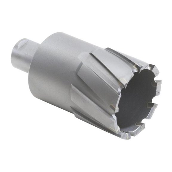 Walter 05D518 2.5 x 2 in. Carbide Core Cut Uncoated Annular Cutter - Weldon Shank