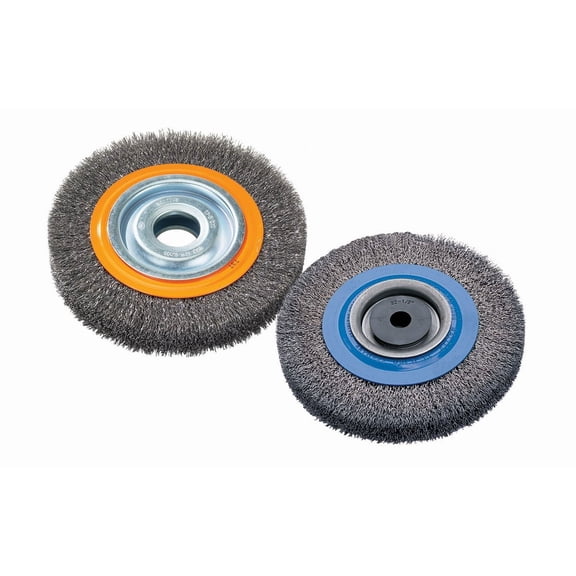Walter 13B100 Wire Wheel Brush Crimped .0118" Tool Steel Wire 10" x 1"