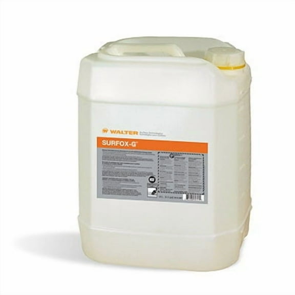 Walter Surface Technologies Weld Cleaning Electrolyte,5.2 gal,Carboy 54A067